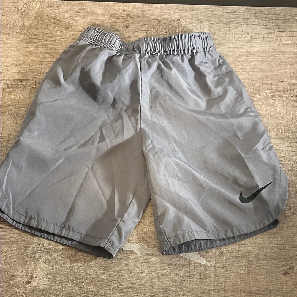 Nike Light Gray Sports Shorts